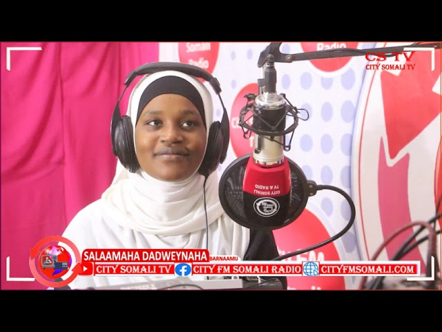 Sahra iyo Sakariye Qosol iyo Qaraaxo Salaamaha City Somali Tv & Radio.