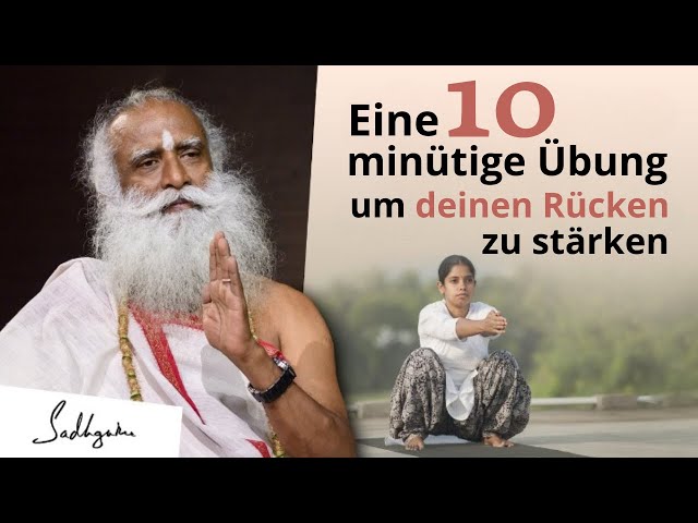 Morgen-Yoga für Anfänger: Eine 10-minütige Übung um deinen Rücken zu stärken | Sadhguru