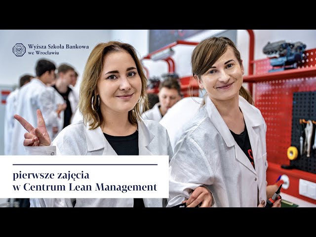 Pierwsze zajęcia w Centrum Lean Management | WSB we Wrocławiu