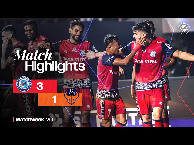 Match Highlights | Jamshedpur FC 3-1 FC Goa | MW 20 | ISL 2024-25