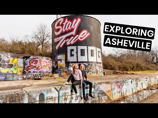 EXPLORING ASHEVILLE NC with Scho and Jo