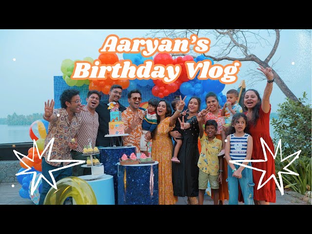 Aaryan's 4th Birthday Vlog | Nimmy Arungopan | Arun Gopan | Aaryan Gopan