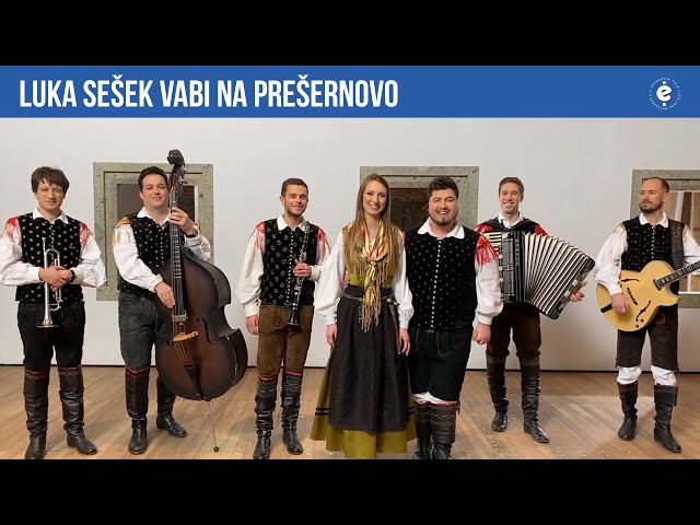 Luka Sešek vabi na Prešernovo