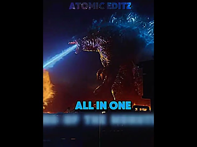 All in one! (Remade) | #godzilla #monsterverse #short #edit