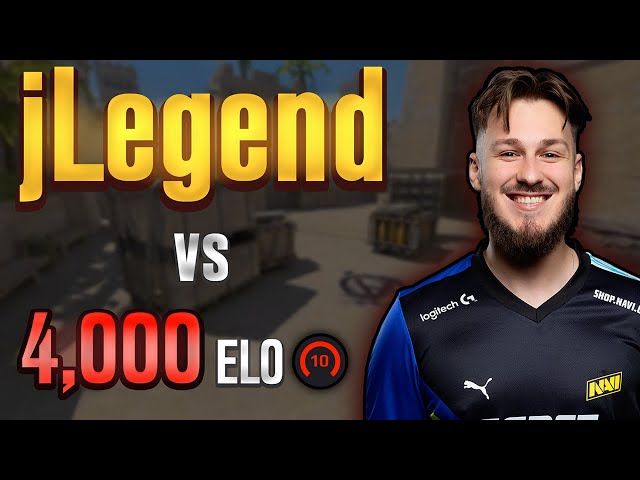 jL gets 3.4 K/D vs 4,000 elo FACEIT lvl 10! jL POV with COMMs