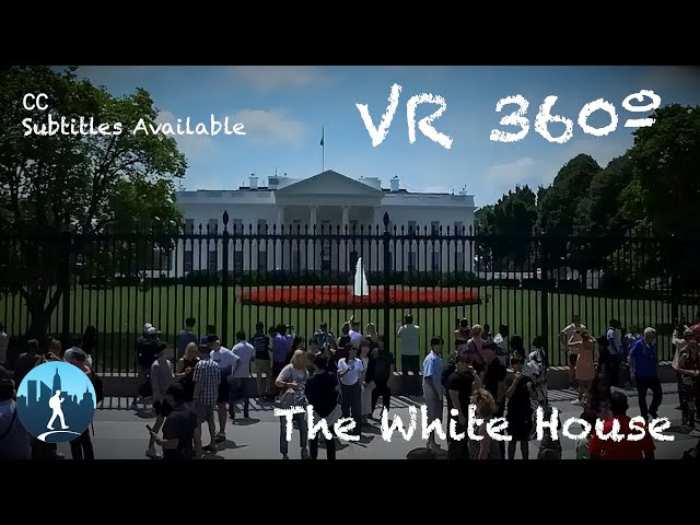 Immersive 360º Experience: A Sunny Stroll from the White House to Lafayette Square