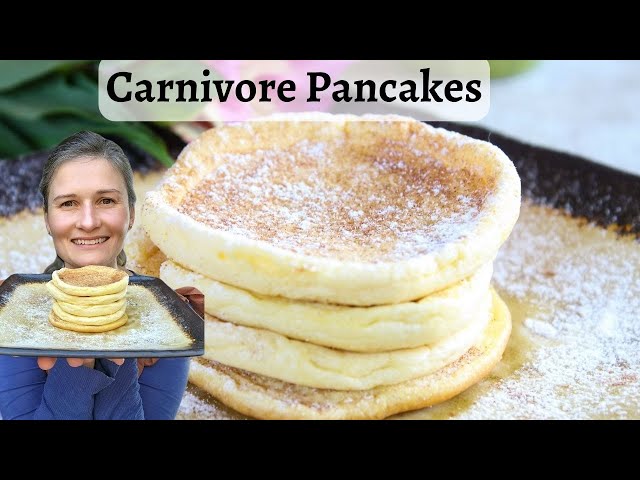 Carnivore Pancakes - zero carb | high protein | dairy free