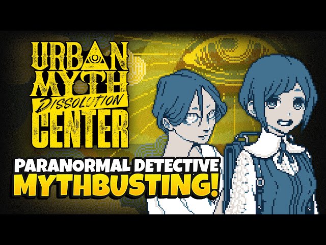 URBAN MYTH DISSOLUTION CENTER is a paranormal pixel art mystery!