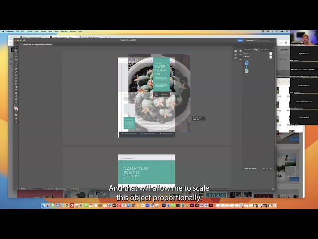 Adobe InDesign Intro to Templates