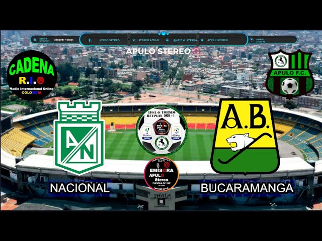 #29ENERO2025: SUPERLIGA 2025 ... NACIONAL vs BUCARAMANGA !!!