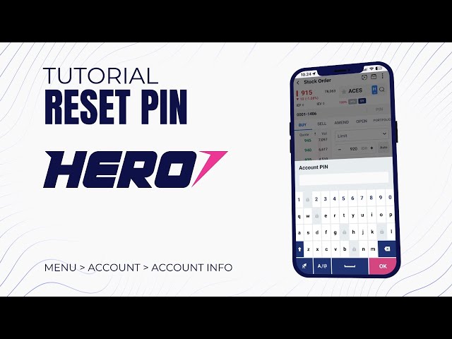 Tutorial Reset PIN MTS - HERO | Kiwoom Sekuritas Investasi Saham dan Reksadana