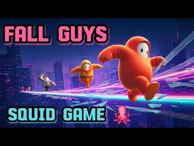 Fall Guys Squid Game Glass Bridge: Ultimate Challenge