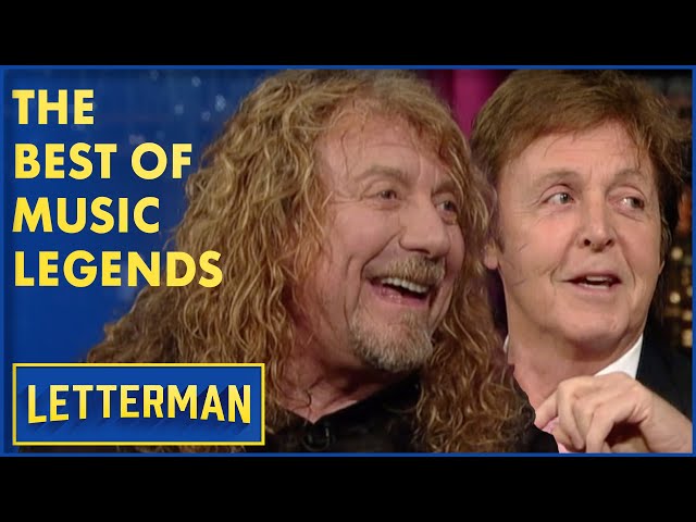 The Best of Robert Plant, Paul McCartney And More | David Letterman