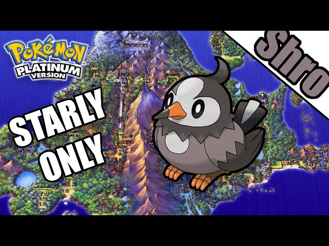 Can You Beat Pokemon Platinum With Only a Starly? - Pokemon Challenge!