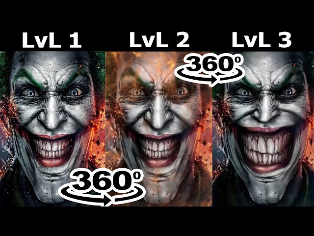 Why so serious? Level 1-3 | Jonkler 360º