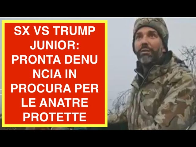 SX VS TRUMP JUNIOR: PRONTA DENU NCIA IN PROCURA PER LE ANATRE PROTETTE