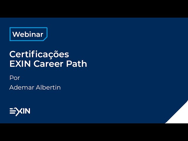 Certificações EXIN Career Path