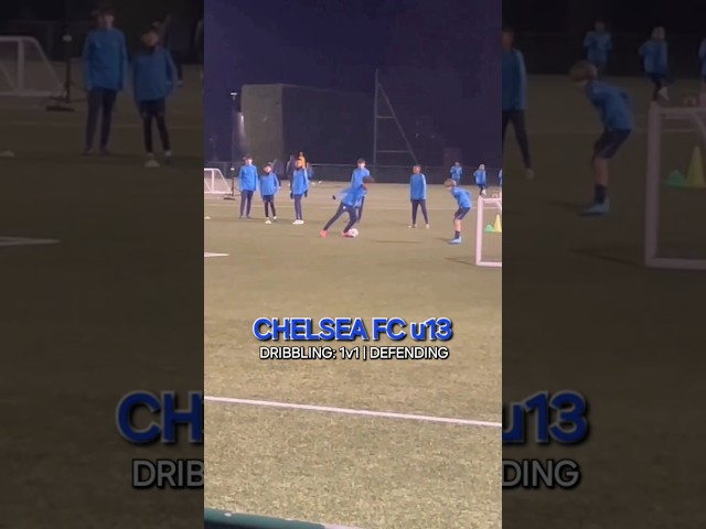 Chelsea FC u13: 1v1 | dribbling | defending #soccer #football #academy #dribbling #Chelsea #u13 #1v1