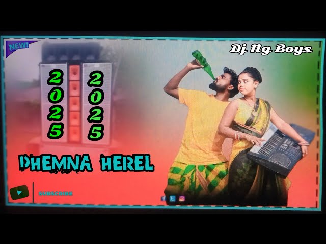 DHEMNA HEREL || NEW SANTALI VIDEO DJ SONG 2025 ~TUILA SADHU & PAMPA MURMU @LokhiramBabu SANTALI Dj