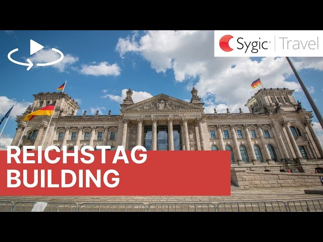 360 video: In front of Reichstag Building, Berlin, Germany