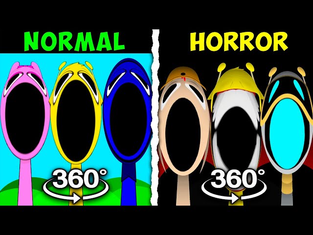 360º VR Pop Incredibox Sprunki Normal Vs Horror