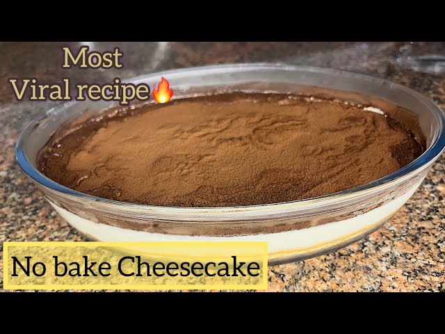 *Viral lunchbox Cheesecake*|No bake | dessert recipe-MDK cheesecake