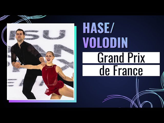 HASE / VOLODIN (GER) | Pairs Short Program | Grand Prix de France 2024 | #GPFigure