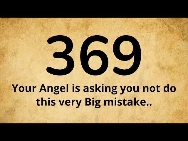 🕊️369 Your Archangel is asking you not do this very big mistake..