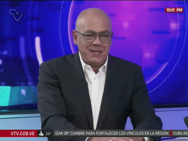 Jorge Rodríguez, entrevista en "A Pulso" con Julio Riobó, 14 de febrero de 2025