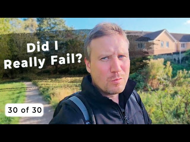 What Went Wrong in my 30-Day Challenge???