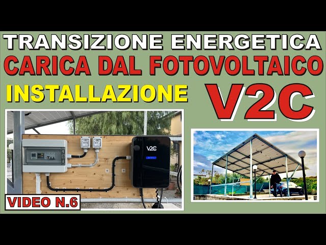 V2C TRYDAN LA WALLBOX IDEALE DAL SOLE ALL'AUTO ELETTRICA #v2c #trydan  #automobile #fotovoltaico