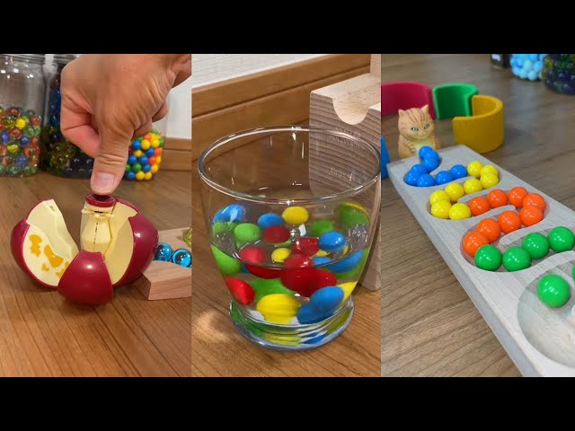 Marble run ASMR ♫ Continuously play HABA slope & marble run shorts videos