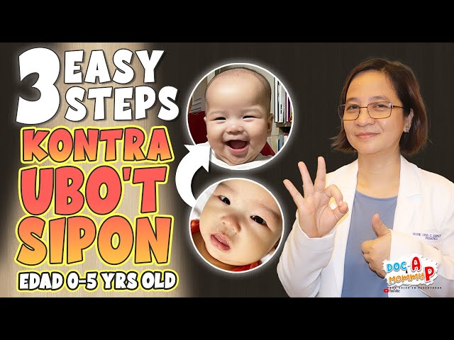 Paano Gamutin ang Ubo't Sipon ng Bata 2.0 || Edad 0 to 5 years old || Doc A Pediatrician