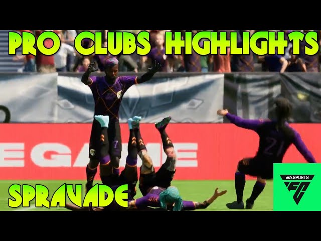 EAFC24 Pro Clubs Highlights - Spravade