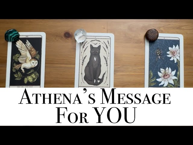 ✨Athena’s Message for You ✨Pick a Card - Tarot Reading