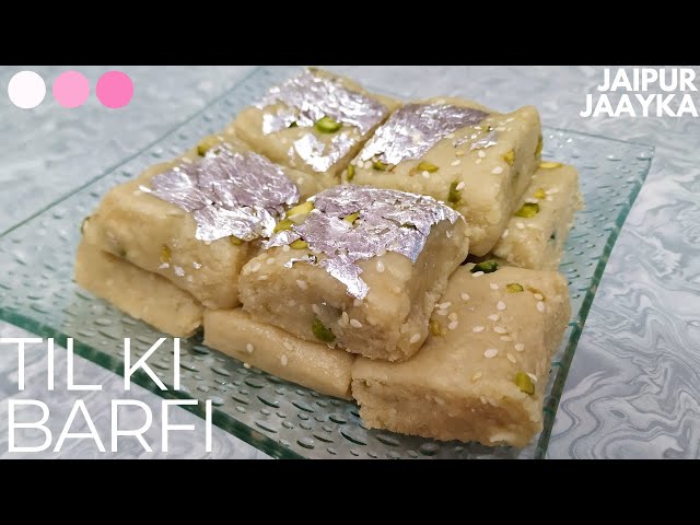 TIL KI BARFI With Milkpowder Recipe | Jaipur Jaayka