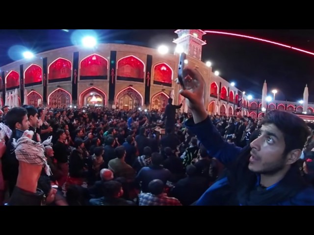 Iranian matam/latom in the shrine of Imam Ali (a.s)  360