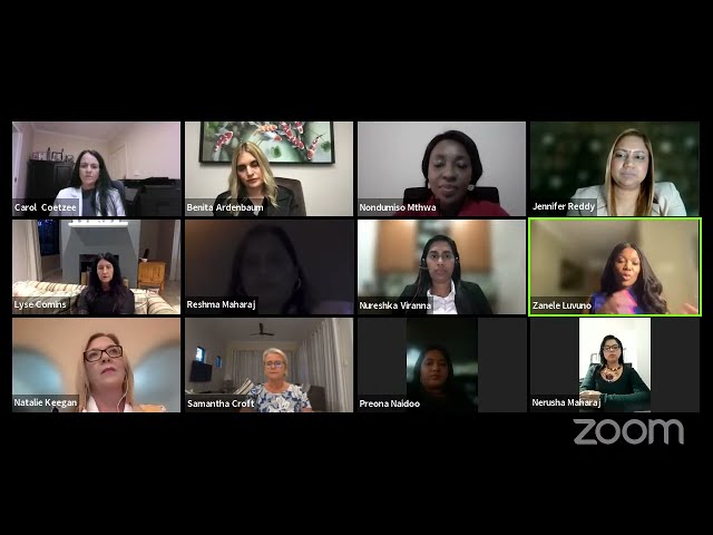 My KZN Top Business Women 2022 Powered by DRG & BusinessFit SA (Webinar TWO)