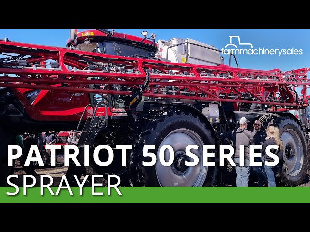 Highly anticipated Case IH Patriot 50 Series sprayer unveiled @ AgQuip 2022