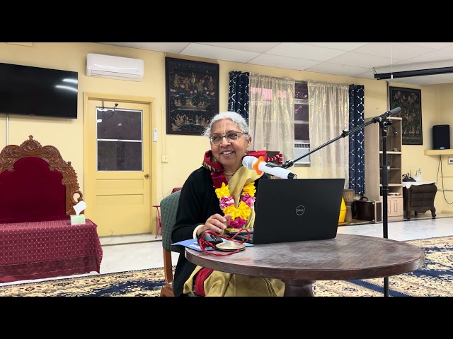 HG Guru Bhakti Devi Dasi class BMA 2025