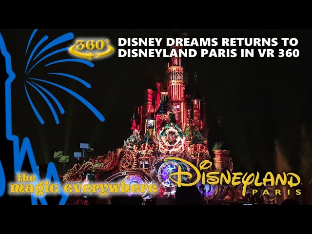 [VR 360] Disney Dreams Returns to Disneyland Paris for 30th Grand Finale - View from Main Street