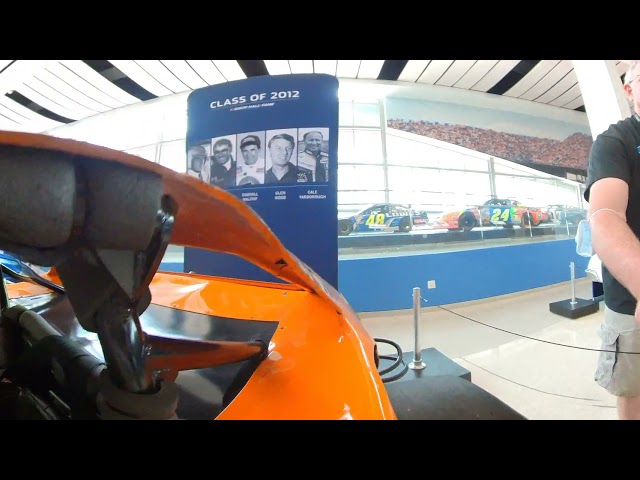 Hall of Famer Richie Evans' NASCAR Modified from the 80's at the NASCAR Hall of Fame