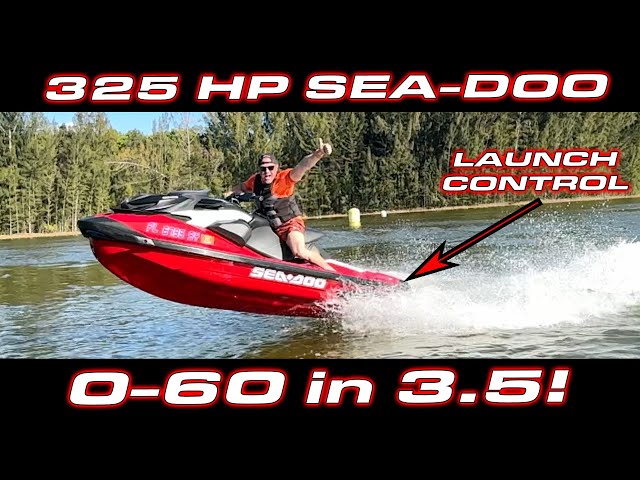 CRAZY SPEED * The quickest PWC/Jet Ski you can buy * SEA-DOO RXP-X 325 RXT-X Review * 0-60 MPH