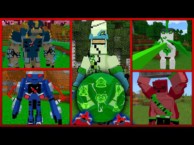 NEW FEATURES 🔥| BEN 10 V21 MOD FOR MINECRAFT PE | MCPE 1.20+