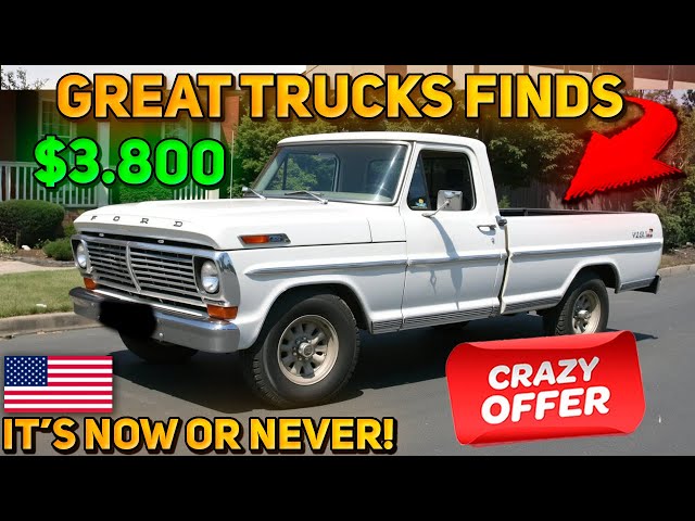 20 Fantastic Trucks Available on Craigslist and Facebook Marketplace! Great Cars