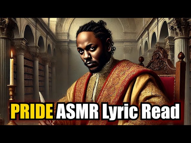 Kendrick Lamar - Pride | ASMR Lyric Read