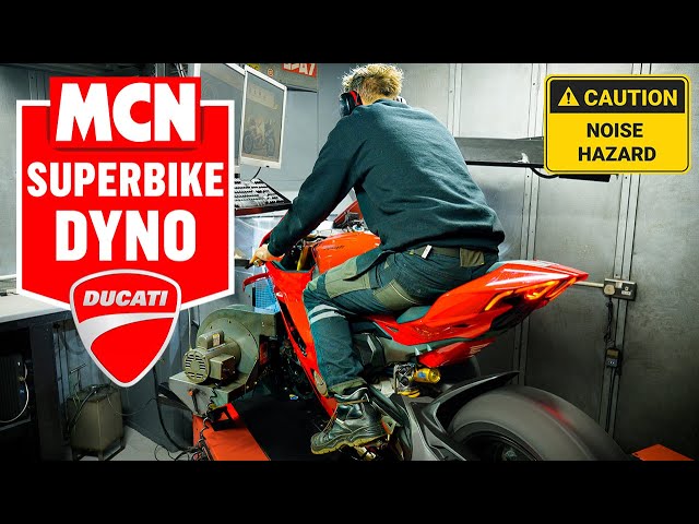 2025 Ducati Panigale V4S Dyno Run | Does Euro5+ strangle a superbike? | MCN Deep Dive