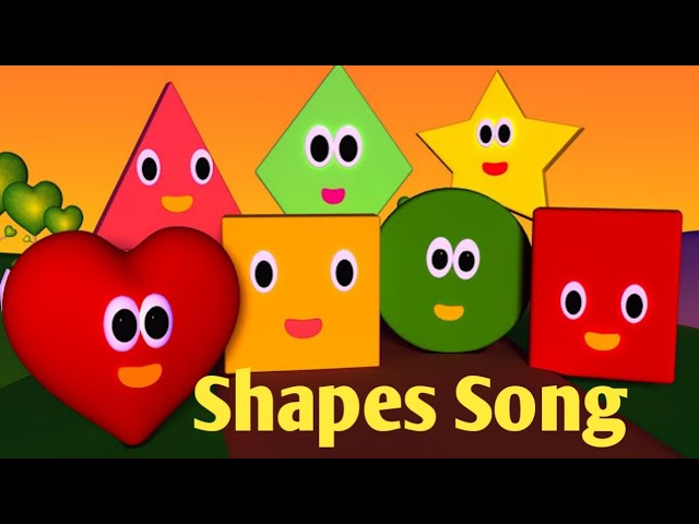 Shape Song | | We are Shapes |Nursery rhymes and kids song