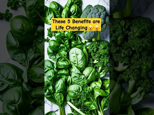 5 Incredible Benefits of Green Vegetables!