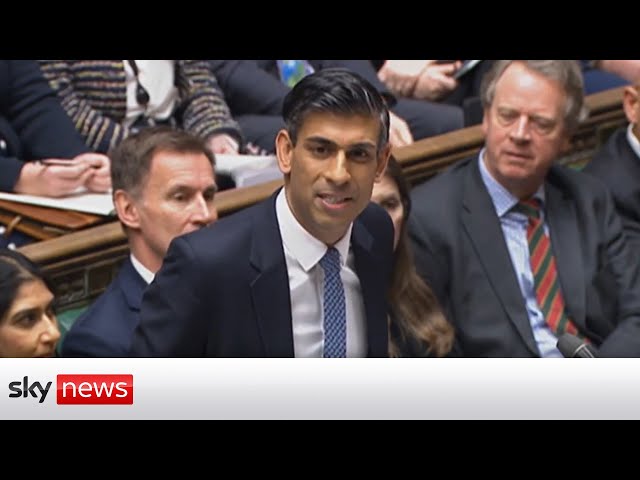 Prime Minister Rishi Sunak updates MPs as deal on Northern Ireland Protocol reached